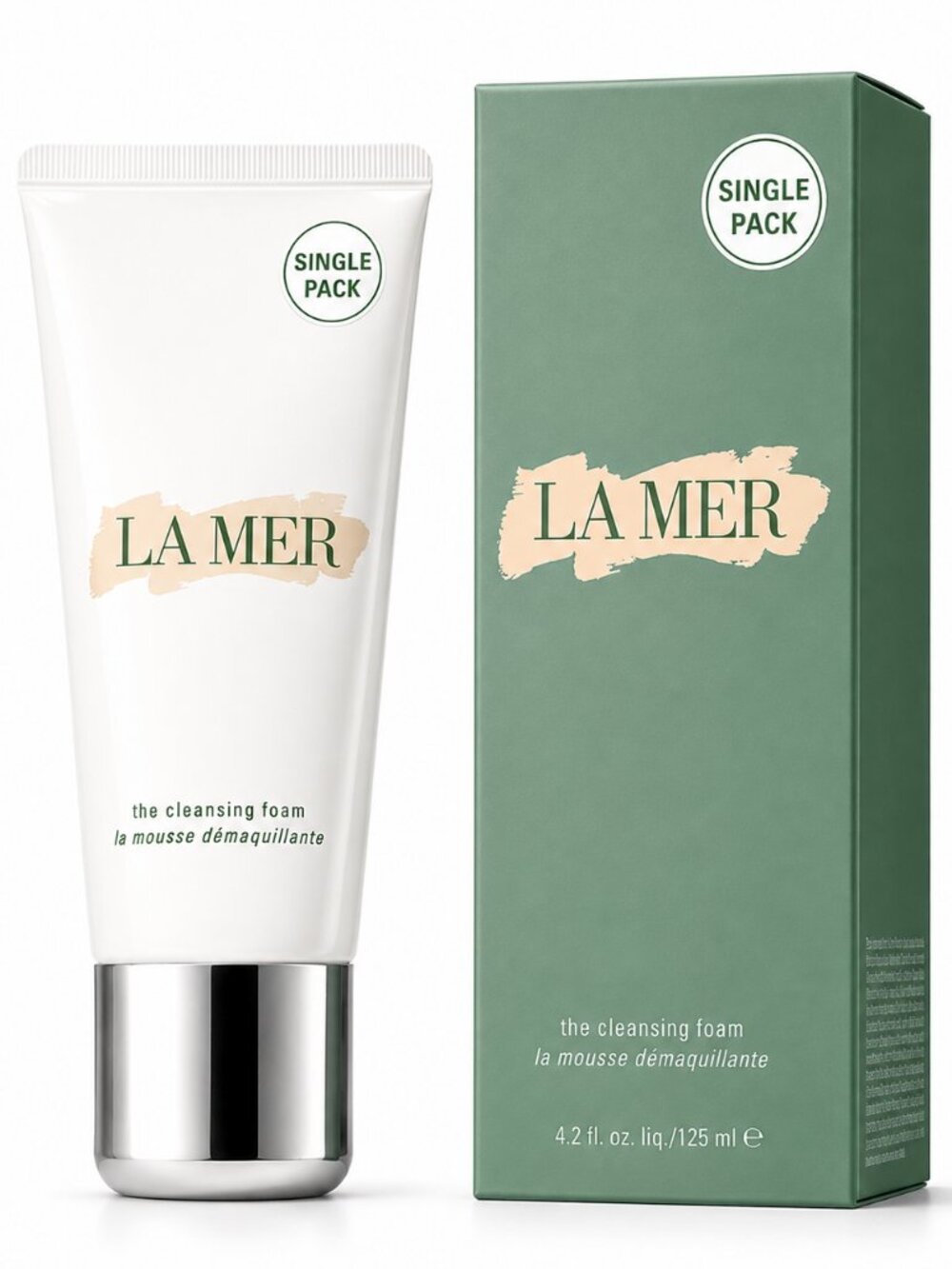 La Mer The Cleansing Foam Face Cleanser 4.2oz 125mL New